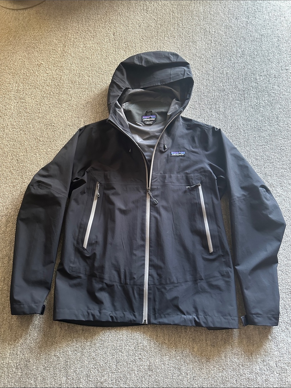 Patagonia H2No Women’s Cloud Ridge 3 Layer Jacket Medium Black